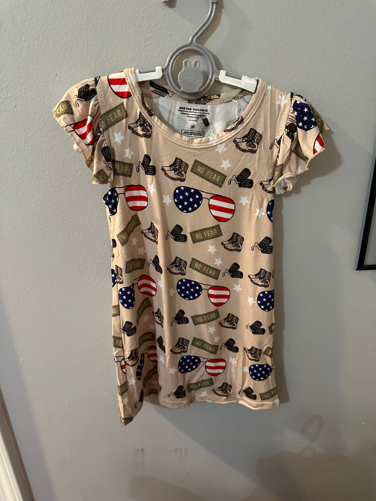 Stars and Stripes Dress - Toddler