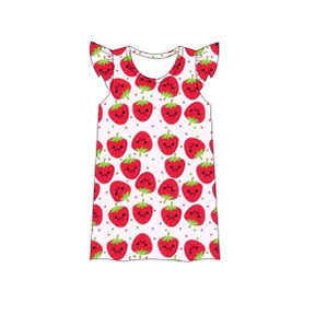 Strawberry Kisses Dress - Toddler