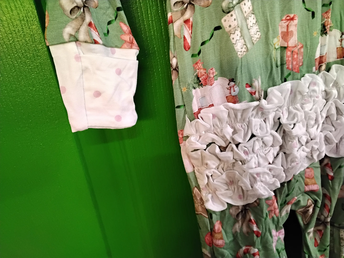 Vintage Christmas Girl Sleeper