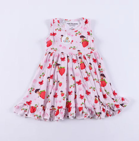 Strawberry Twirl Dress