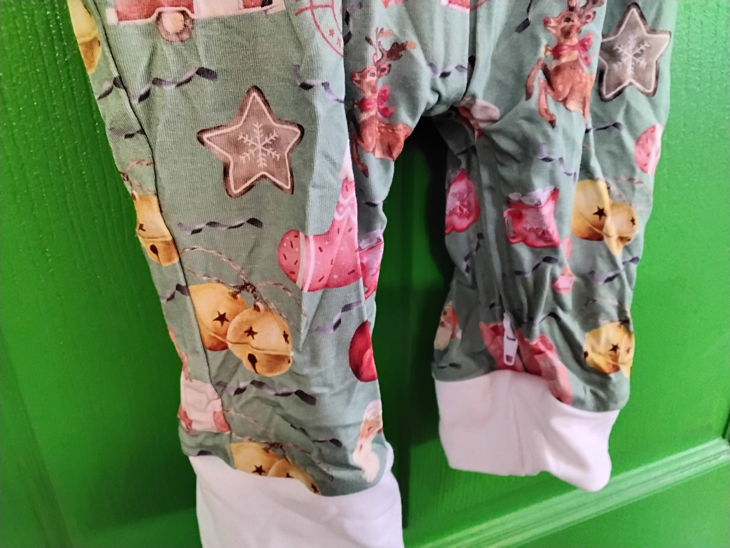 Vintage Christmas Boy sleeper/ outfit