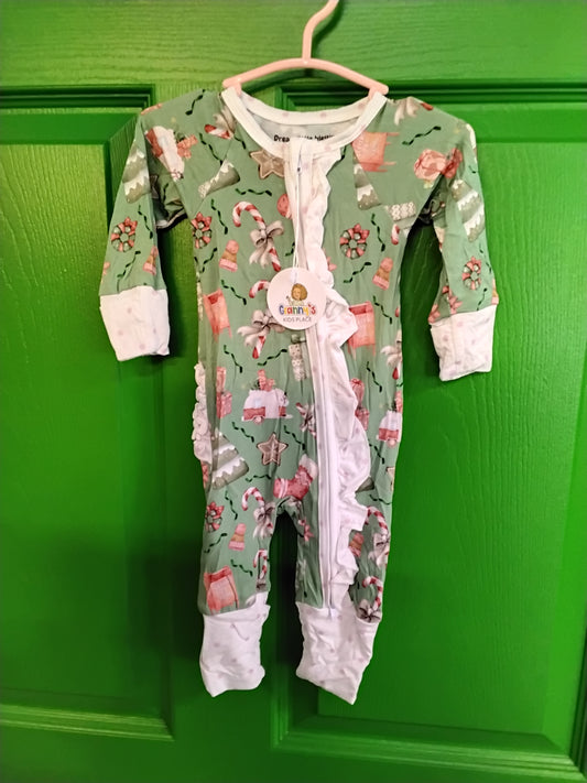 Vintage Christmas Girl Sleeper